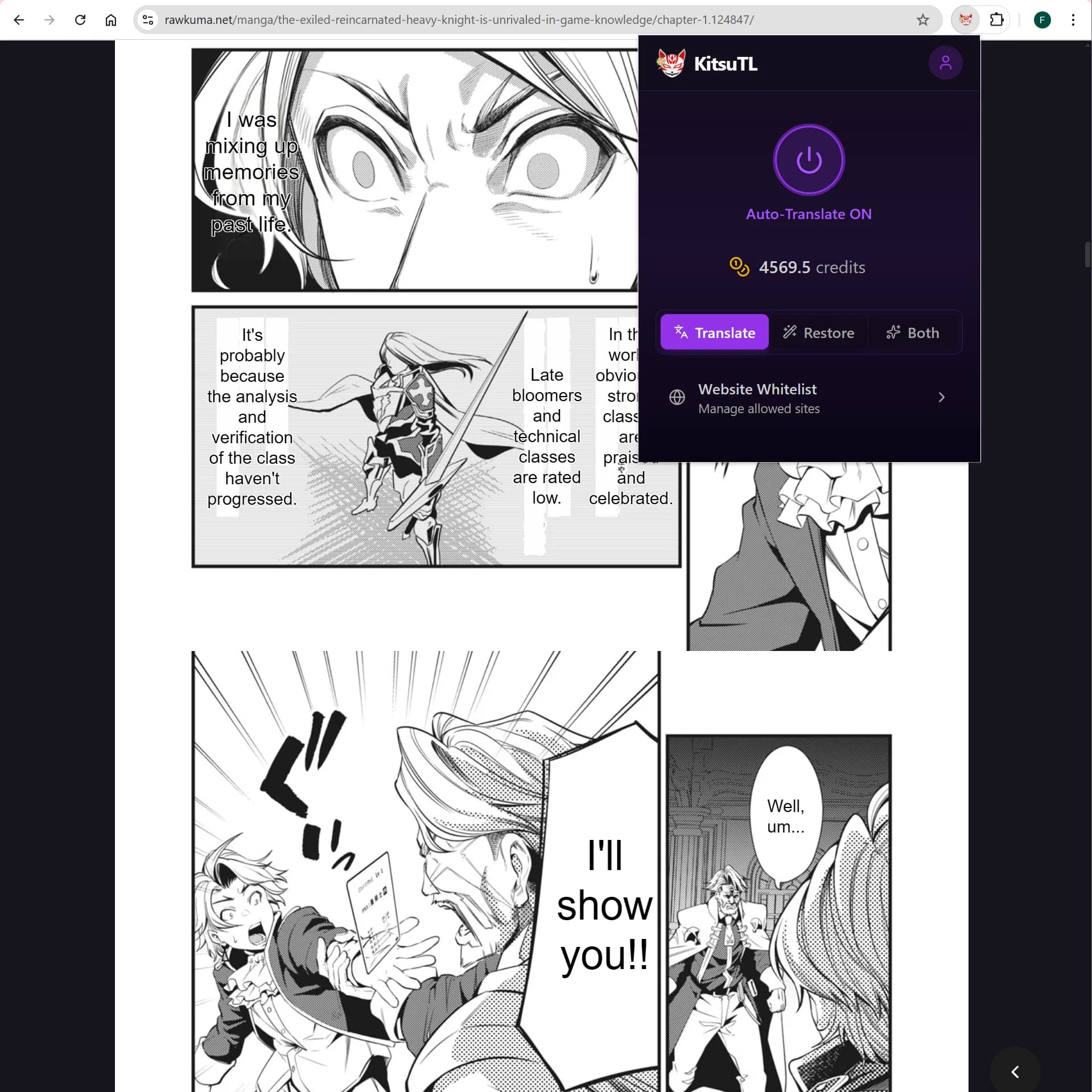 Manga panel translated by KitsuTL